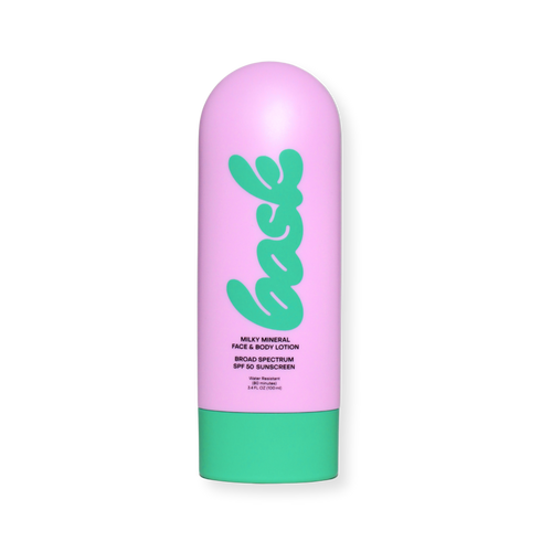 Bask SPF 50 Milky Mineral Face & Body Lotion - Reef Safe SPF