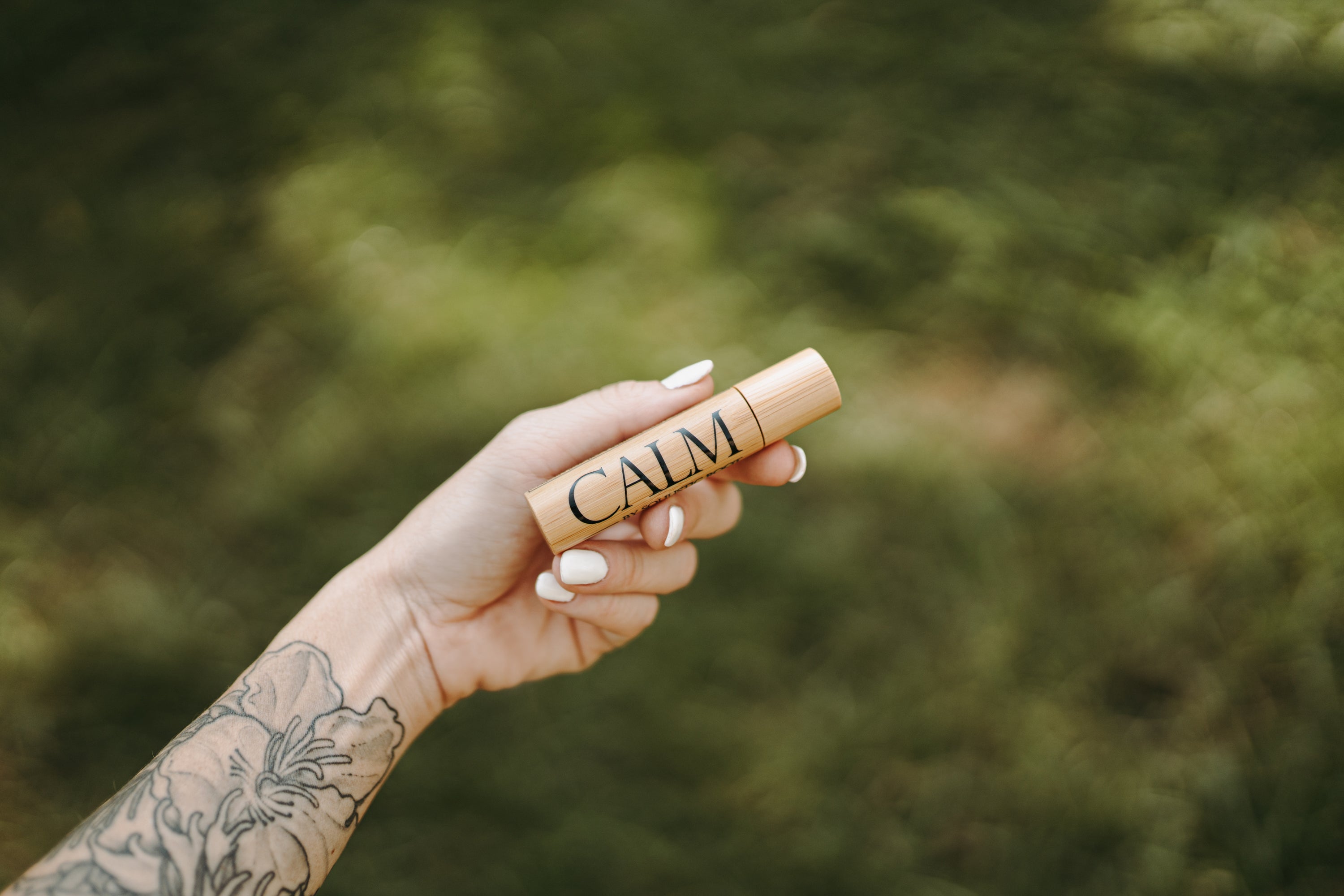 CALM Essential Oil Bamboo Roller 10ml by Soulistic Root