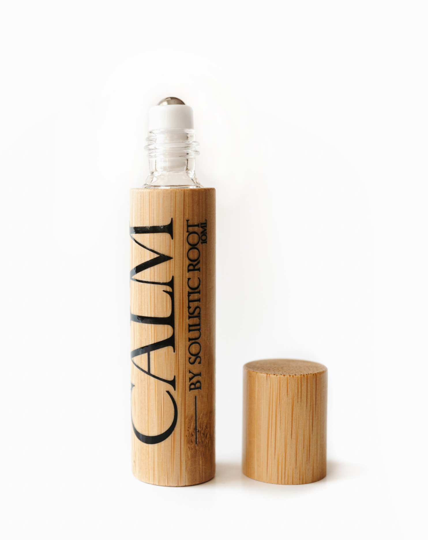 CALM Essential Oil Bamboo Roller 10ml by Soulistic Root