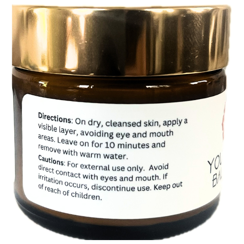 Turmeric and Saffron Brightening Mask 2 oz.