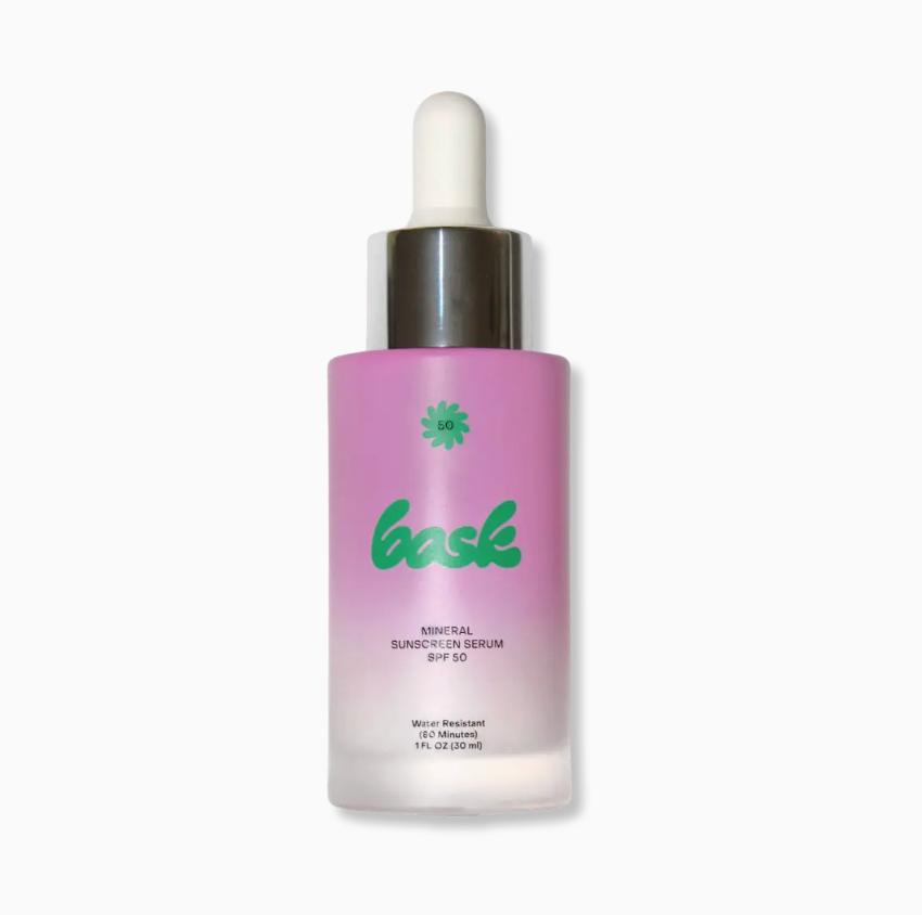 Bask Mineral Suncreen Serum SPF 50 Fragrance Free