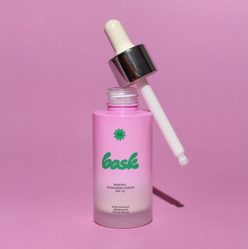 Bask Mineral Suncreen Serum SPF 50 Fragrance Free