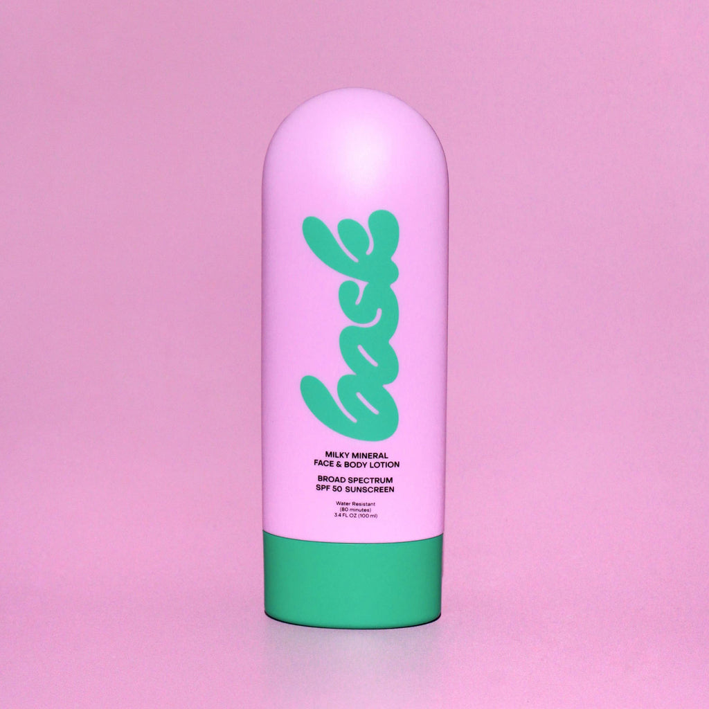 Bask SPF 50 Milky Mineral Face & Body Lotion - Reef Safe SPF