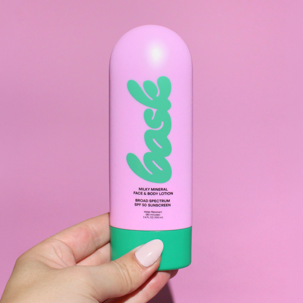 Bask SPF 50 Milky Mineral Face & Body Lotion - Reef Safe SPF